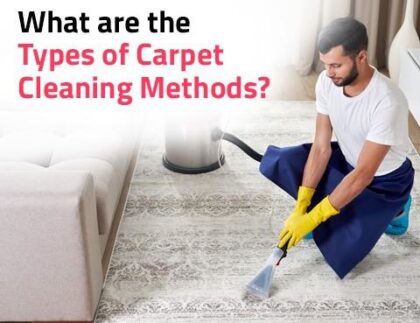 What are the Types of Carpet Cleaning Methods?