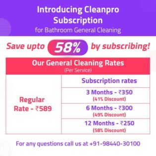 Cleanpro bathroom cleaning service